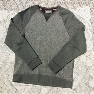 Ted Baker wool blend raglan long sleeve tee shirt